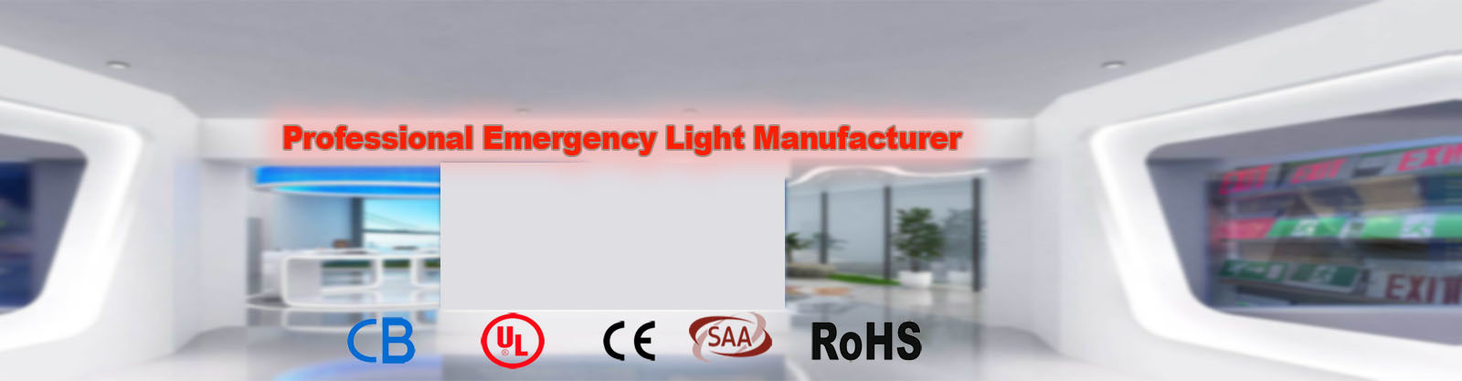 ποιότητας οδηγημένο φως έκτακτης ανάγκης εργοστάσιο