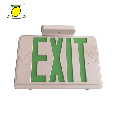 Thermoplastic LED Emergency Exit Sign AC 120 - 270V For School / Hospital